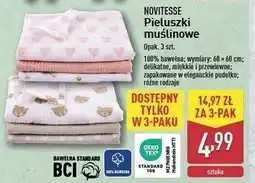 ALDI Pieluszki z bawełny bio Novitesse oferta