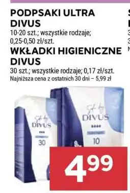 Stokrotka Market WKŁADKI HIGIENICZNE DIVUS oferta