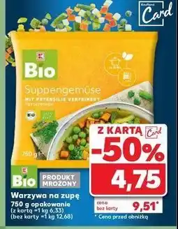 Kaufland Warzywa na zupę K-classic bio oferta