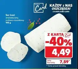 Kaufland Ser kozi ziołowo-czosnkowy oferta