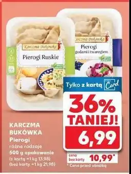 Kaufland Pierogi ruskie Karczma bukówka oferta