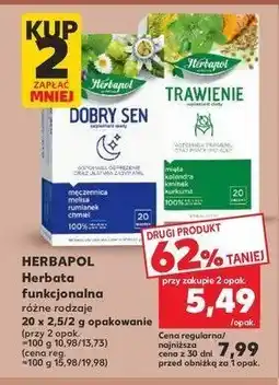 Kaufland Herbata dobry sen Herbapol oferta
