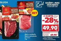 Kaufland Stek wołowy z rostbefu Sokołów oferta