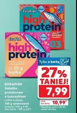 Kaufland Sałatka proteinowa z tuńczykiem paryska Evrafish oferta