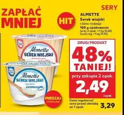 Kaufland Serek wiejski z serem ricotta Hochland almette oferta