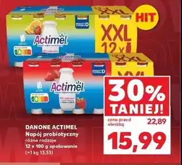 Kaufland Jogurt truskawka Danone actimel oferta