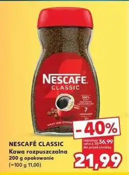 Kaufland Kawa Nescafe classic oferta