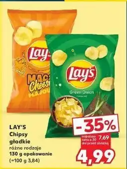 Kaufland Chipsy zielona cebulka Lay's Frito lay lay's oferta