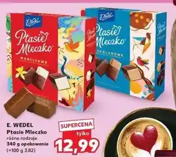 Kaufland Czekoladki waniliowe E. wedel ptasie mleczko oferta