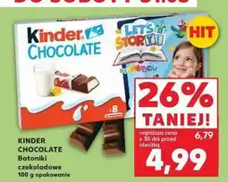 Kaufland Czekoladki Kinder chocolate oferta