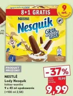 Kaufland Lody kakaowo-waniliowe Nesquik oferta