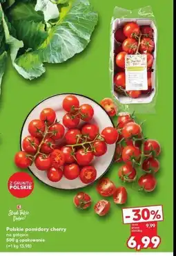 Kaufland Pomidory cherry na gałązce polska K-classic stąd takie dobre! oferta