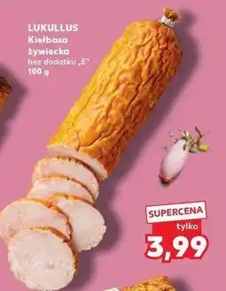 Kaufland Kiełbasa żywiecka podsuszana Lukullus oferta