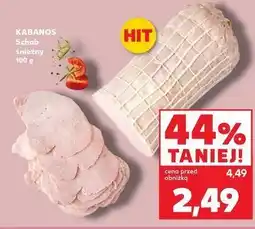 Kaufland Schab śnieżny Kabanos oferta