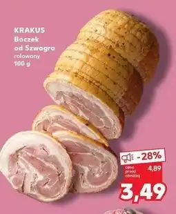 Kaufland Boczek od szwagra Krakus animex oferta