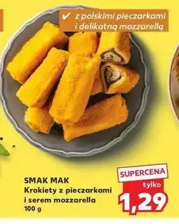 Kaufland Krokiety z pieczarkami i serem mozzarella Smak mak oferta