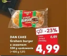 Kaufland Bułki graham burger Dan cake oferta