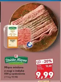 Kaufland Mięso mielone z nogi indyka Stoisko mięsne oferta