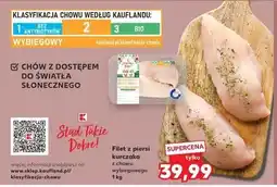 Kaufland Filet z piersi kurczaka z chowu wybiegowego K-classic stąd takie dobre! oferta