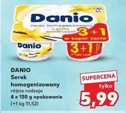 Kaufland Serek wanilia Danone danio oferta