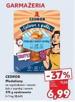 Kaufland Medalion ze szpinakiem i serem Cedrob oferta