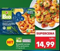 Kaufland Krewetki surowe K-classic bio oferta