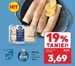 Kaufland Mintaj filet Blue bay oferta