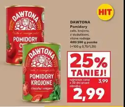 Kaufland Pomidory krojone Dawtona oferta