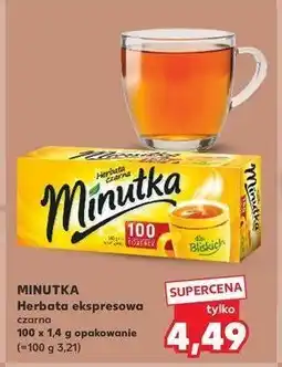 Kaufland Herbata Minutka oferta