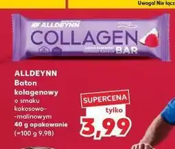 Kaufland Baton kolagenowy czekolada-malina-kokos Alldeynn oferta