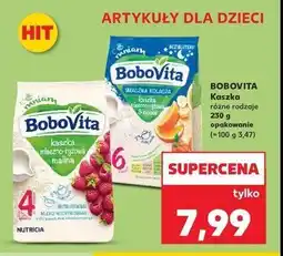 Kaufland Kaszka mleczno- ryżowa z malinami Bobovita oferta