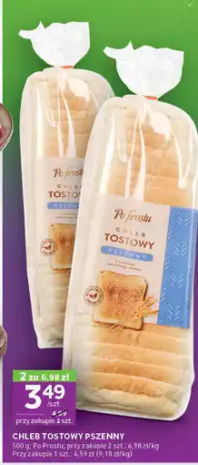 Stokrotka Chleb tostowy pszenny 500g Po Prostu oferta