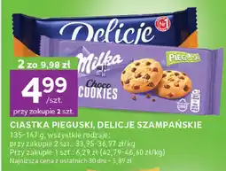 Stokrotka Ciastka pieguski, delicje szampańskie 135-147g Milka oferta