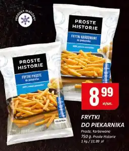 Chorten Frytki do piekarnika proste, karbowane 750g Proste Historie oferta