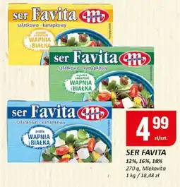 Chorten Ser Favita sałatkowo-kanapkowy 270g Mlekovita oferta
