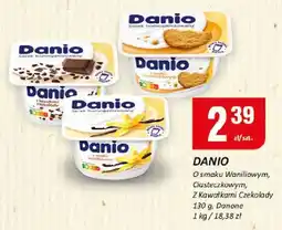 Chorten Serek Danio z kawałkami czekolady 130g Danone oferta