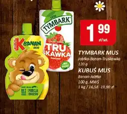 Chorten Mus Kubuś jabłko-banan 100g MWS oferta