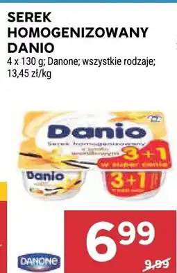 Stokrotka Serek homogenizowany Danio 4x130g Danone oferta