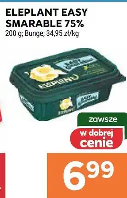 Stokrotka Margaryna Elephant Easy Smarable 75% 200g Bunge oferta