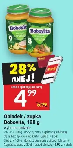 Twój Market Zupka Bobovita 190g oferta