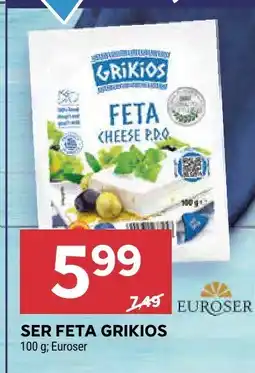 Stokrotka Ser feta Grikios Euroser oferta