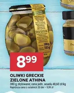 Stokrotka Oliwki greckie zielone Athina 380 g oferta