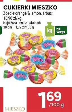 Stokrotka Cukierki Mieszko Zozole orange & lemon, arbuz oferta