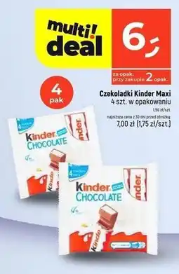 Dealz Czekoladki Kinder Chocolate oferta