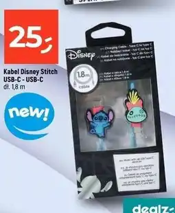 Kabel usb-c disney stitch