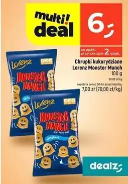 Dealz Chrupki original Lorenz Monster Munch oferta