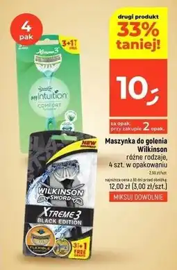 Dealz Maszynka do golenia sensitive Wilkinson My Intuition Comfort oferta