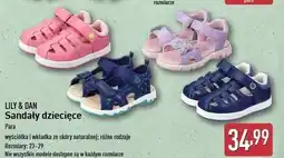 ALDI Sandały dziecięce 23-29 Lily & Dan oferta