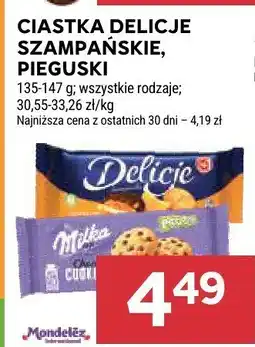 Stokrotka Ciastka Delicje Szampańskie, Pieguski 145-147g Stokrotka oferta