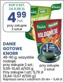 Stokrotka Danie gotowe Knorr 48-90g oferta